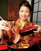 会津郷土食と桜鍋 鶴我 会津本店01
